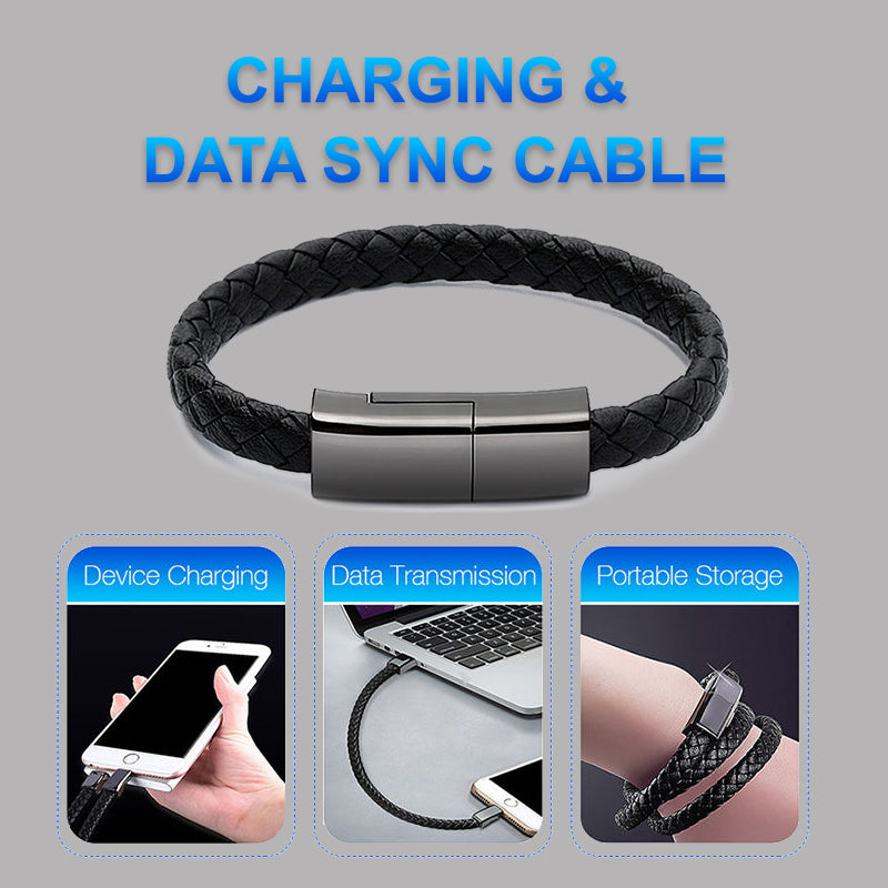 Bracelet Charger USB Charging Cable Data Charging